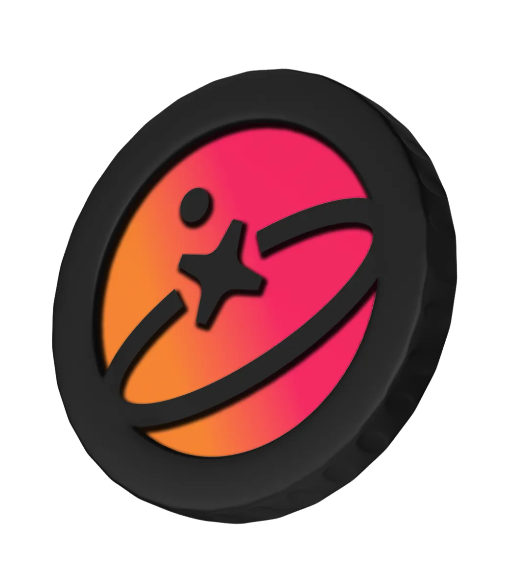 SpaceStake 3D logo